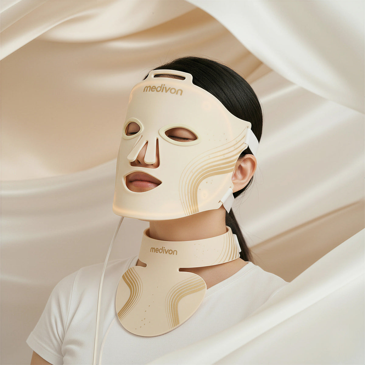 Maska Led do terapii światłem Medivon Lumi Max