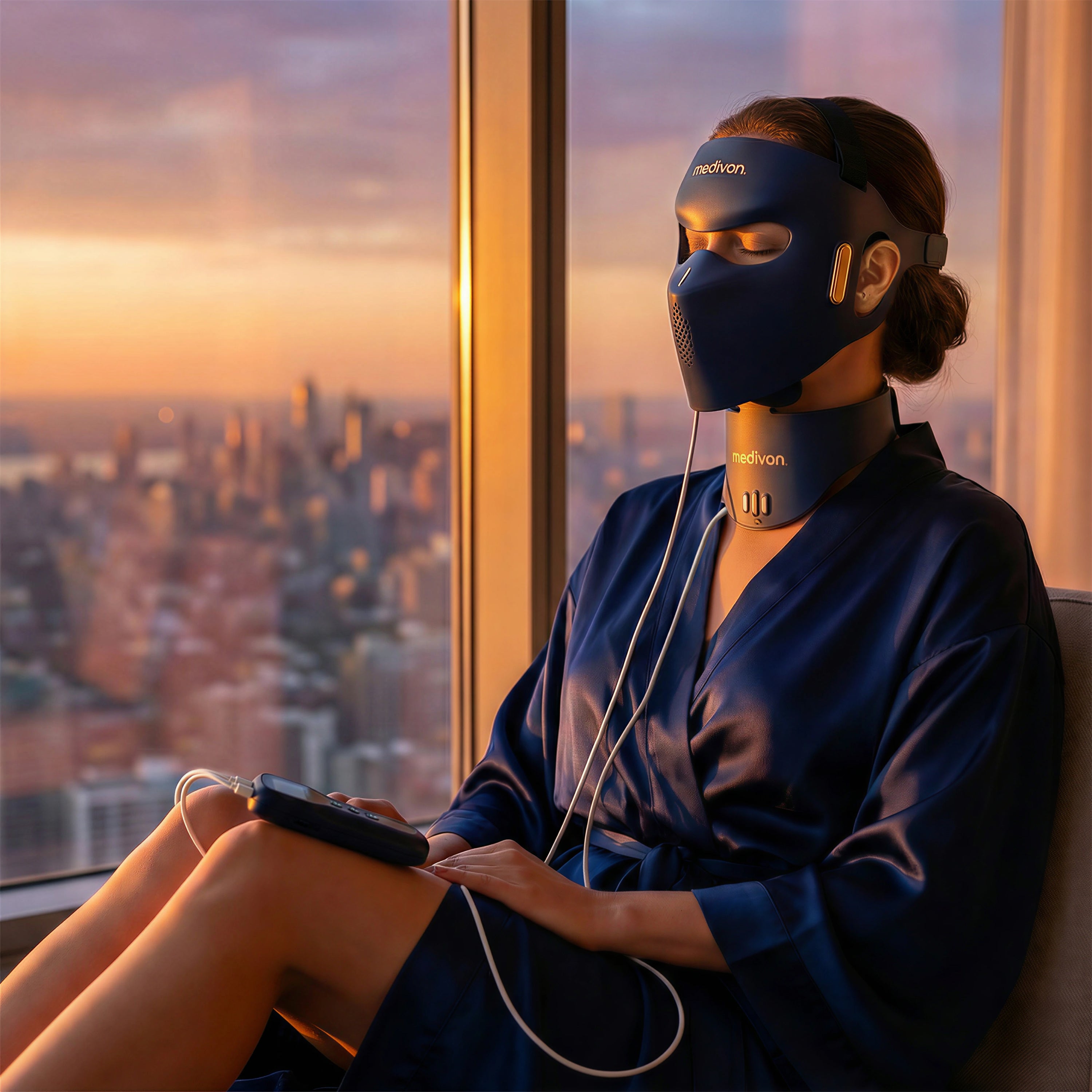 LED-Lichttherapiemaske Medivon Lumi 3D Pro