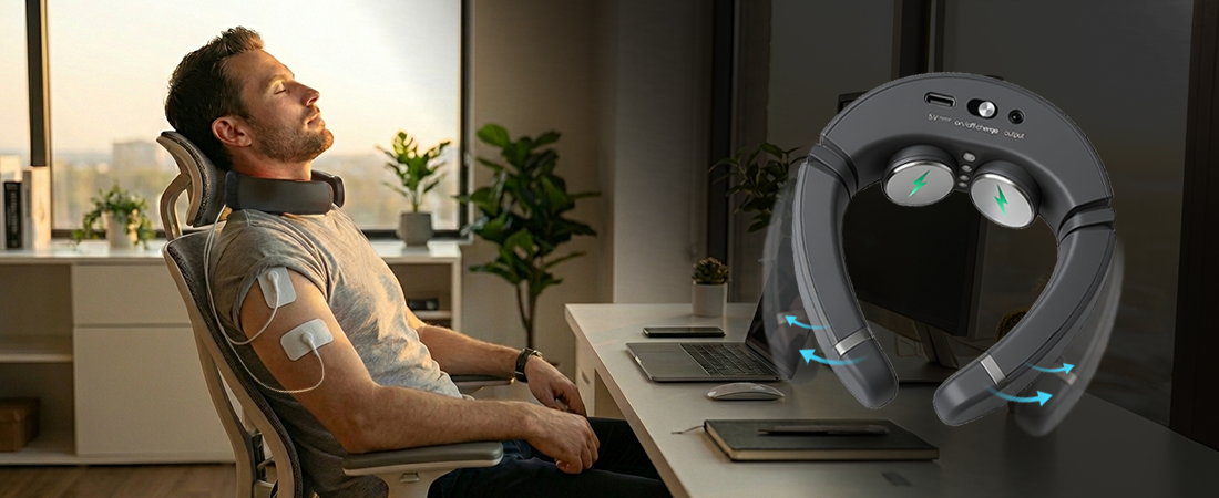 Masażer karku elektrostymulator Medivon Smart EMS