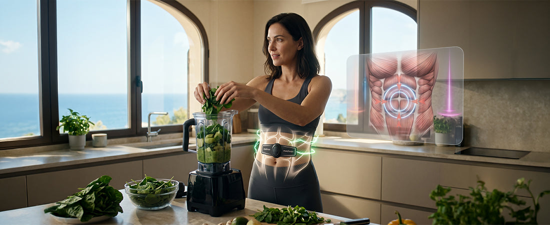 Elektrostymulator mięśni EMS Medivon Body Pulse She