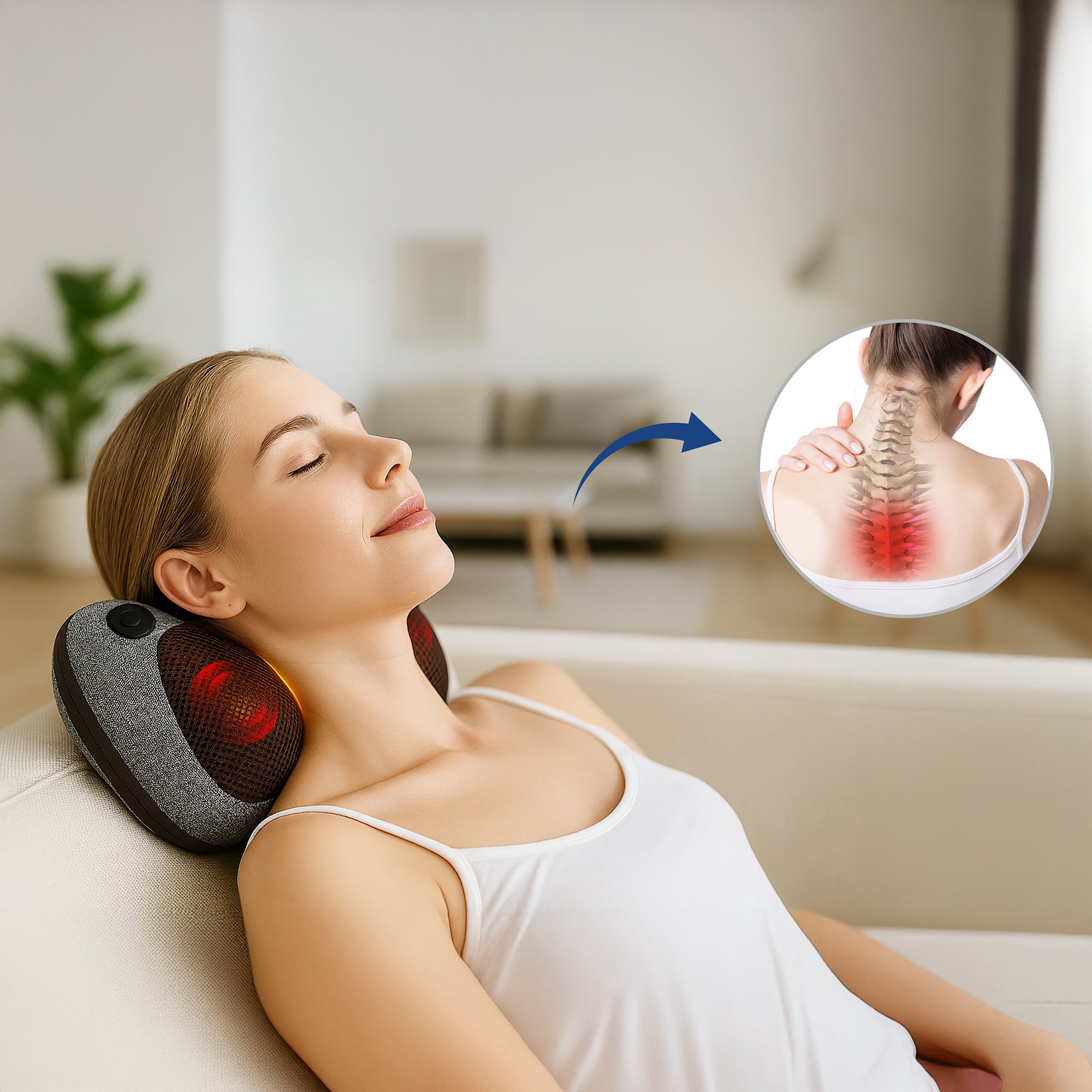 Poduszka masująca Medivon Travel